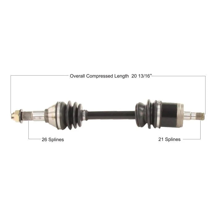 Tytaneum TYTANEUM OE REPLACEMENT CV AXLE FRONT LEFT CAN-7074 fits Can-Am