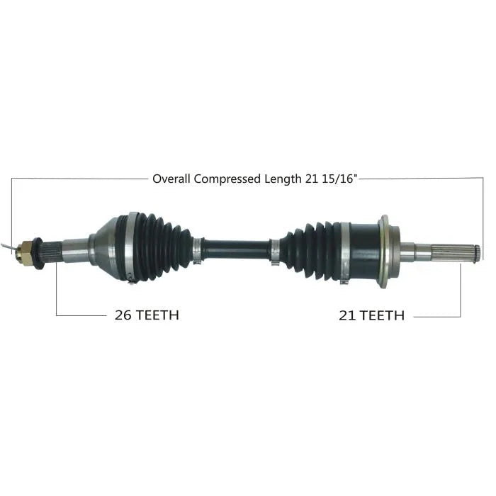 Tytaneum TYTANEUM OE REPLACEMENT CV AXLE FRONT RIGHT 813-0044 fits Can-Am