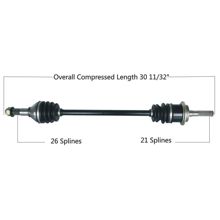 Tytaneum TYTANEUM OE REPLACEMENT CV AXLE FRONT RIGHT 813-0051 fits Can-Am