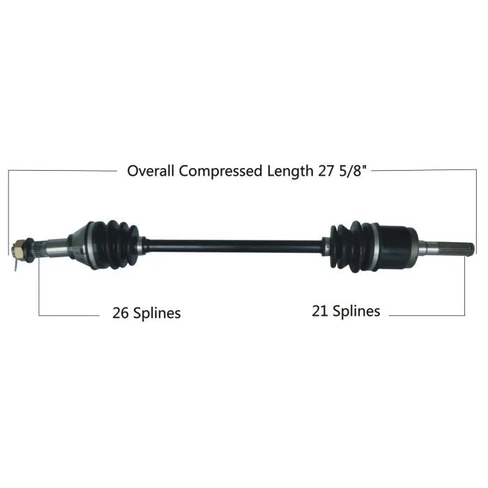 Tytaneum TYTANEUM OE REPLACEMENT CV AXLE FRONT RIGHT 813-0052 fits Can-Am