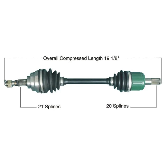 Tytaneum TYTANEUM OE REPLACEMENT CV AXLE FRONT RIGHT 813-0063 fits Honda