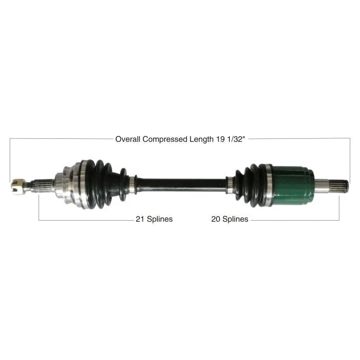 Tytaneum TYTANEUM OE REPLACEMENT CV AXLE FRONT RIGHT 813-0074 fits Honda