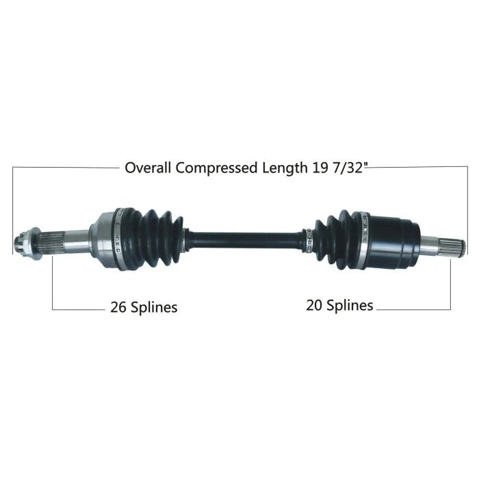 Tytaneum TYTANEUM OE REPLACEMENT CV AXLE FRONT RIGHT 813-0076 fits Honda