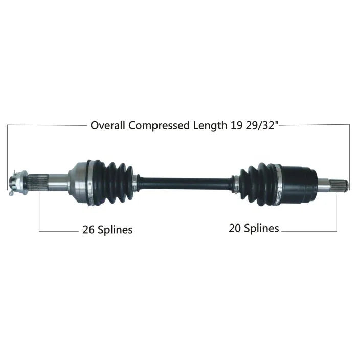 Tytaneum TYTANEUM OE REPLACEMENT CV AXLE FRONT RIGHT 813-0078 fits Honda