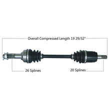Load image into Gallery viewer, Tytaneum TYTANEUM OE REPLACEMENT CV AXLE FRONT RIGHT 813-0078 fits Honda