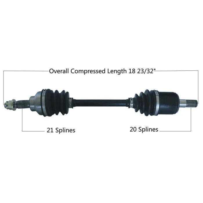 Tytaneum TYTANEUM OE REPLACEMENT CV AXLE FRONT RIGHT 813-0081 fits Honda