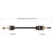 Load image into Gallery viewer, Tytaneum TYTANEUM OE REPLACEMENT CV AXLE FRONT RIGHT CAN-7073 fits Can-Am