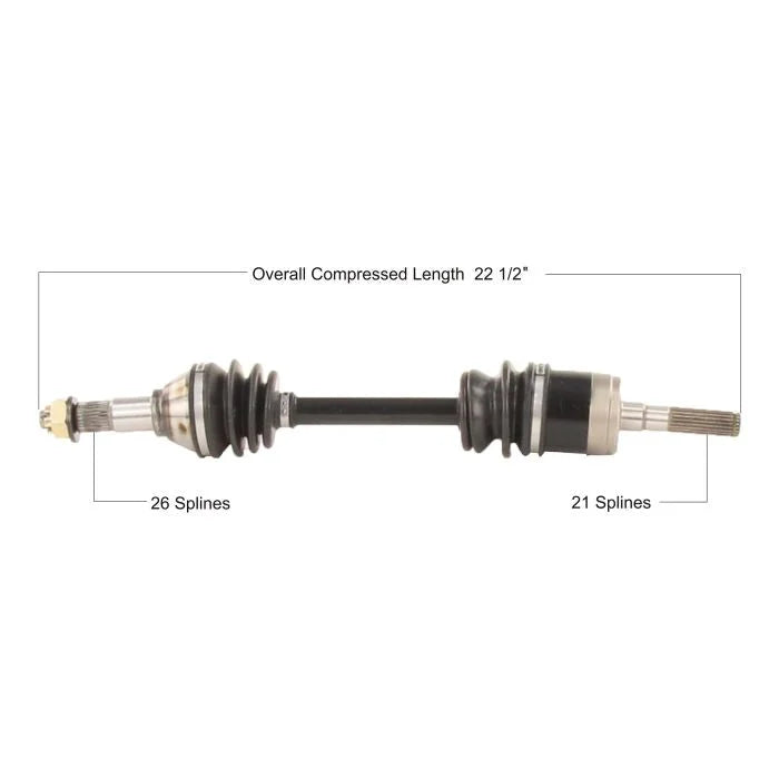 Tytaneum TYTANEUM OE REPLACEMENT CV AXLE FRONT RIGHT CAN-7075 fits Can-Am
