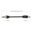 Load image into Gallery viewer, Tytaneum TYTANEUM OE REPLACEMENT CV AXLE JOHN DEERE FRONT LEFT/RIGHT JDR-7016