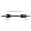 Load image into Gallery viewer, Tytaneum TYTANEUM OE REPLACEMENT CV AXLE JOHN DEERE FRONT RIGHT 813-0094