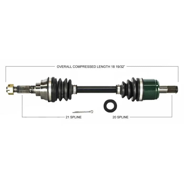 Tytaneum TYTANEUM OE REPLACEMENT CV AXLE KAWASAKI FRONT LEFT / RIGHT 813-0114