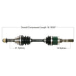 Load image into Gallery viewer, Tytaneum TYTANEUM OE REPLACEMENT CV AXLE KAWASAKI FRONT LEFT / RIGHT 813-0115