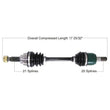 Load image into Gallery viewer, Tytaneum TYTANEUM OE REPLACEMENT CV AXLE KAWASAKI FRONT RIGHT 813-0107