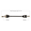 Load image into Gallery viewer, Tytaneum TYTANEUM OE REPLACEMENT CV AXLE KAWASAKI FRONT RIGHT KAW-7022