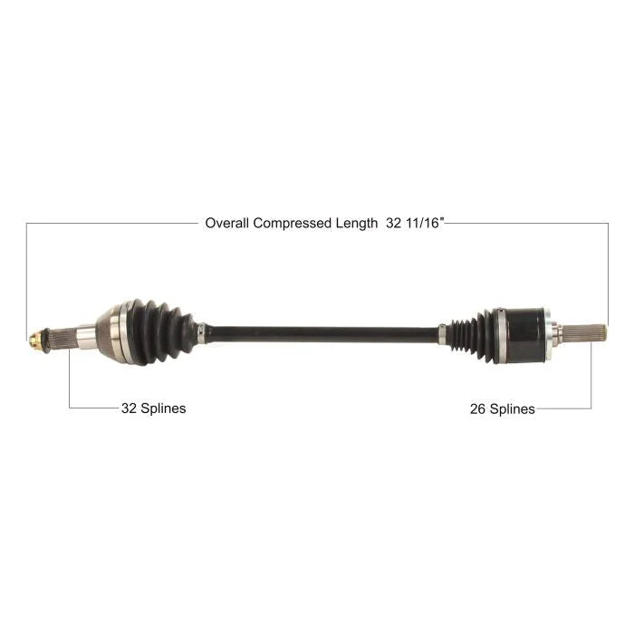 Tytaneum TYTANEUM OE REPLACEMENT CV AXLE KAWASAKI FRONT RIGHT KAW-7022
