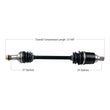 Load image into Gallery viewer, Tytaneum TYTANEUM OE REPLACEMENT CV AXLE KYMCO FRONT LEFT 813-0122