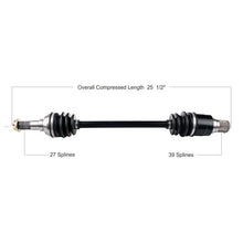 Load image into Gallery viewer, Tytaneum TYTANEUM OE REPLACEMENT CV AXLE KYMCO REAR LEFT 813-0125