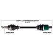 Load image into Gallery viewer, Tytaneum TYTANEUM OE REPLACEMENT CV AXLE POLARIS FRONT LEFT / RIGHT 813-0134