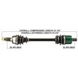 Load image into Gallery viewer, Tytaneum TYTANEUM OE REPLACEMENT CV AXLE POLARIS FRONT LEFT / RIGHT 813-0139