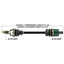 Load image into Gallery viewer, Tytaneum TYTANEUM OE REPLACEMENT CV AXLE POLARIS FRONT LEFT / RIGHT 813-0139