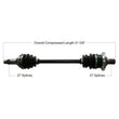 Load image into Gallery viewer, Tytaneum TYTANEUM OE REPLACEMENT CV AXLE REAR LEFT / RIGHT 813-0003 fits Arctic CAT