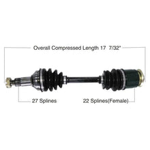 Load image into Gallery viewer, Tytaneum TYTANEUM OE REPLACEMENT CV AXLE REAR LEFT / RIGHT 813-0009 fits Arctic CAT