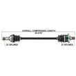 Load image into Gallery viewer, Tytaneum TYTANEUM OE REPLACEMENT CV AXLE REAR LEFT / RIGHT 813-0014 fits Arctic CAT