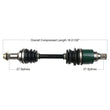Load image into Gallery viewer, Tytaneum TYTANEUM OE REPLACEMENT CV AXLE REAR LEFT / RIGHT 813-0021 fits Arctic CAT