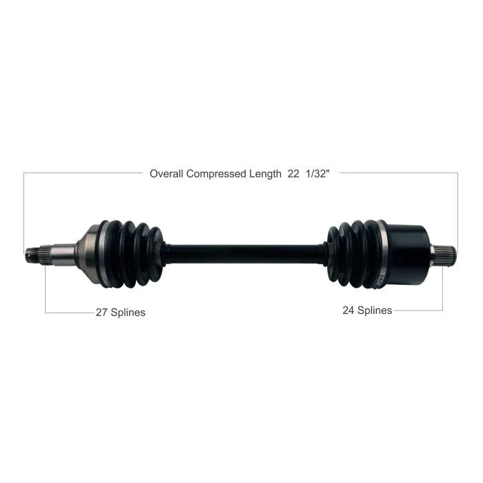 Tytaneum TYTANEUM OE REPLACEMENT CV AXLE REAR LEFT / RIGHT 813-0023 fits Arctic CAT