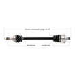 Load image into Gallery viewer, Tytaneum TYTANEUM OE REPLACEMENT CV AXLE REAR LEFT / RIGHT 813-0034 fits Can-Am
