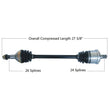 Load image into Gallery viewer, Tytaneum TYTANEUM OE REPLACEMENT CV AXLE REAR LEFT / RIGHT 813-0049 fits Can-Am