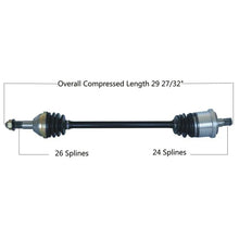Load image into Gallery viewer, Tytaneum TYTANEUM OE REPLACEMENT CV AXLE REAR LEFT / RIGHT 813-0050 fits Can-Am