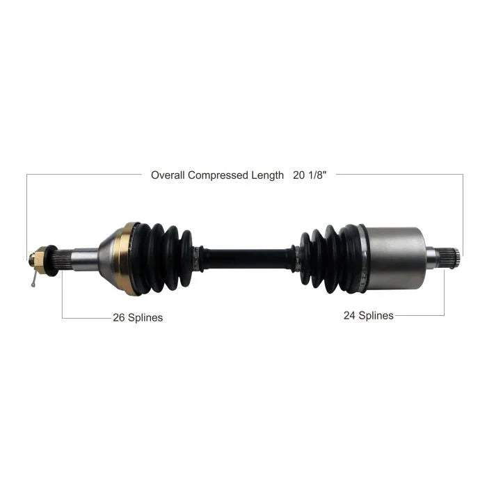 Tytaneum TYTANEUM OE REPLACEMENT CV AXLE REAR LEFT / RIGHT 813-0057 fits Can-Am