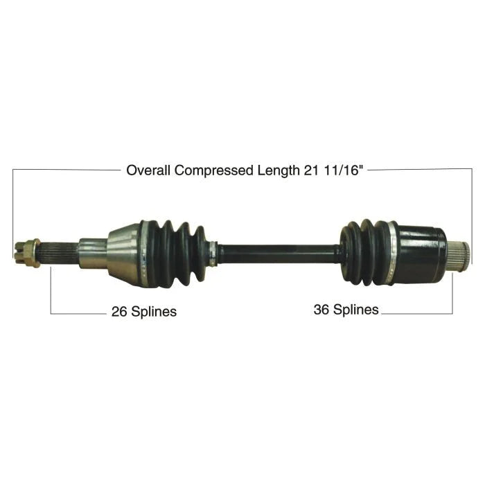 Tytaneum TYTANEUM OE REPLACEMENT CV AXLE REAR LEFT / RIGHT 813-0127 fits Polaris