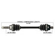 Load image into Gallery viewer, Tytaneum TYTANEUM OE REPLACEMENT CV AXLE REAR LEFT / RIGHT 813-0140 fits Polaris