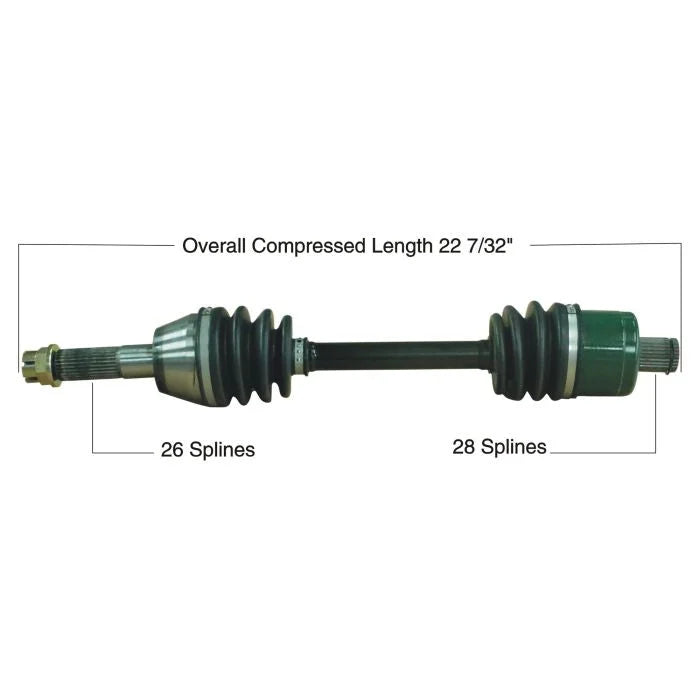 Tytaneum TYTANEUM OE REPLACEMENT CV AXLE REAR LEFT / RIGHT 813-0156 fits Polaris