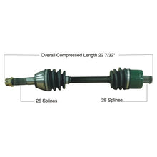 Load image into Gallery viewer, Tytaneum TYTANEUM OE REPLACEMENT CV AXLE REAR LEFT / RIGHT 813-0156 fits Polaris