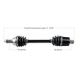Load image into Gallery viewer, Tytaneum TYTANEUM OE REPLACEMENT CV AXLE REAR LEFT / RIGHT 813-0183 fits Polaris