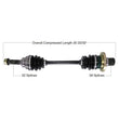 Load image into Gallery viewer, Tytaneum TYTANEUM OE REPLACEMENT CV AXLE REAR LEFT / RIGHT 813-0188 fits Suzuki