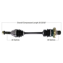 Load image into Gallery viewer, Tytaneum TYTANEUM OE REPLACEMENT CV AXLE REAR LEFT / RIGHT 813-0188 fits Suzuki