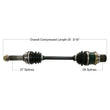 Load image into Gallery viewer, Tytaneum TYTANEUM OE REPLACEMENT CV AXLE REAR LEFT / RIGHT 813-0201 fits Yamaha