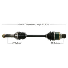 Load image into Gallery viewer, Tytaneum TYTANEUM OE REPLACEMENT CV AXLE REAR LEFT / RIGHT 813-0201 fits Yamaha