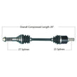 Load image into Gallery viewer, Tytaneum TYTANEUM OE REPLACEMENT CV AXLE REAR LEFT / RIGHT 813-0223 fits Yamaha