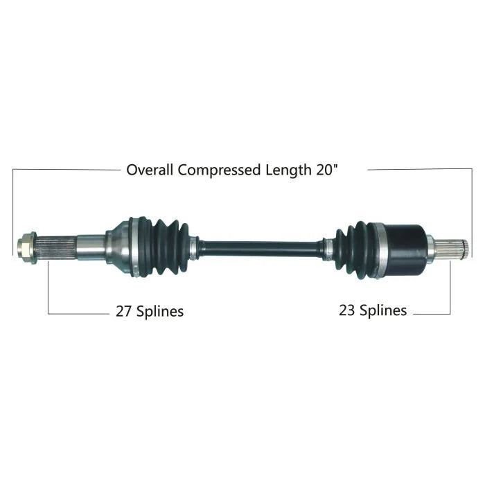 Tytaneum TYTANEUM OE REPLACEMENT CV AXLE REAR LEFT / RIGHT 813-0223 fits Yamaha