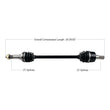 Load image into Gallery viewer, Tytaneum TYTANEUM OE REPLACEMENT CV AXLE REAR LEFT / RIGHT 813-0225 fits Yamaha