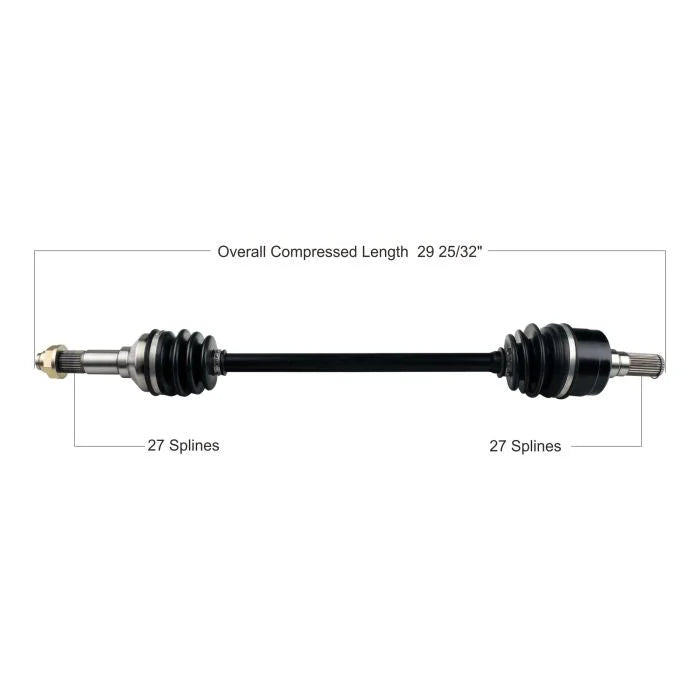 Tytaneum TYTANEUM OE REPLACEMENT CV AXLE REAR LEFT / RIGHT 813-0225 fits Yamaha