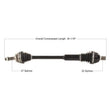 Load image into Gallery viewer, Tytaneum TYTANEUM OE REPLACEMENT CV AXLE REAR LEFT / RIGHT ARC-7035 fits Arctic CAT