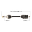 Load image into Gallery viewer, Tytaneum TYTANEUM OE REPLACEMENT CV AXLE REAR LEFT / RIGHT CAN-7076 fits Can-Am