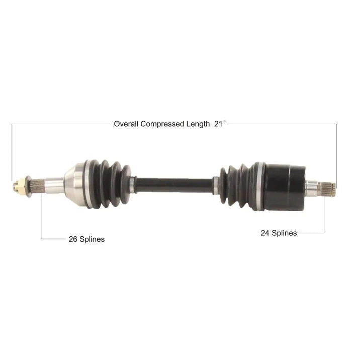 Tytaneum TYTANEUM OE REPLACEMENT CV AXLE REAR LEFT / RIGHT CAN-7077 fits Can-Am