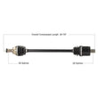 Load image into Gallery viewer, Tytaneum TYTANEUM OE REPLACEMENT CV AXLE REAR LEFT / RIGHT POL-7082 fits Polaris